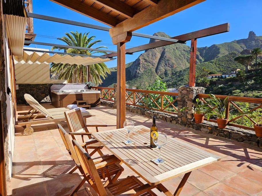Vivienda Vacacional Flor De Piedra Taganana Bagian luar foto