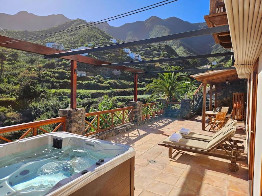 Vivienda Vacacional Flor De Piedra Taganana Bagian luar foto